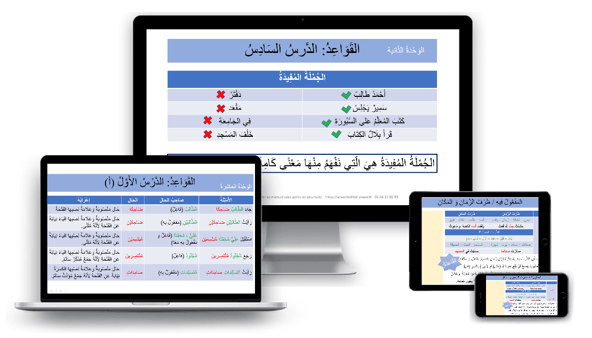 La grammaire arabe simplifiée